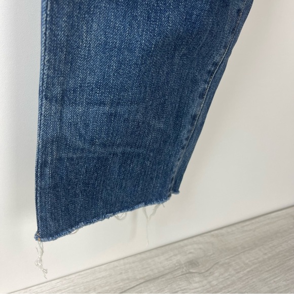 Citizens of Humanity Liya High Rise Classic Fit Crop with Distressed Hem, 26 - Picture 5 of 14